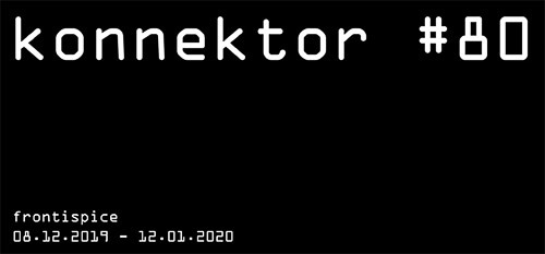 konnektor #80 frontispice